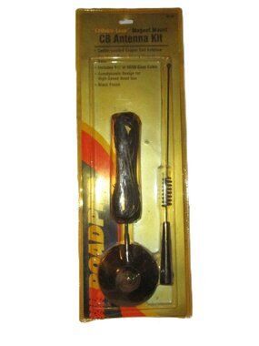 RoadPro Cellular Look Magnet Mount CB Antenna Kit RP722 RG58 Coax Cable Included